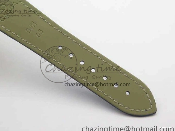 1230 QuickDry De Ville Chronograph RG OMF 1:1 Best Edition Blue Dial On Blue Leather Strap A 8107